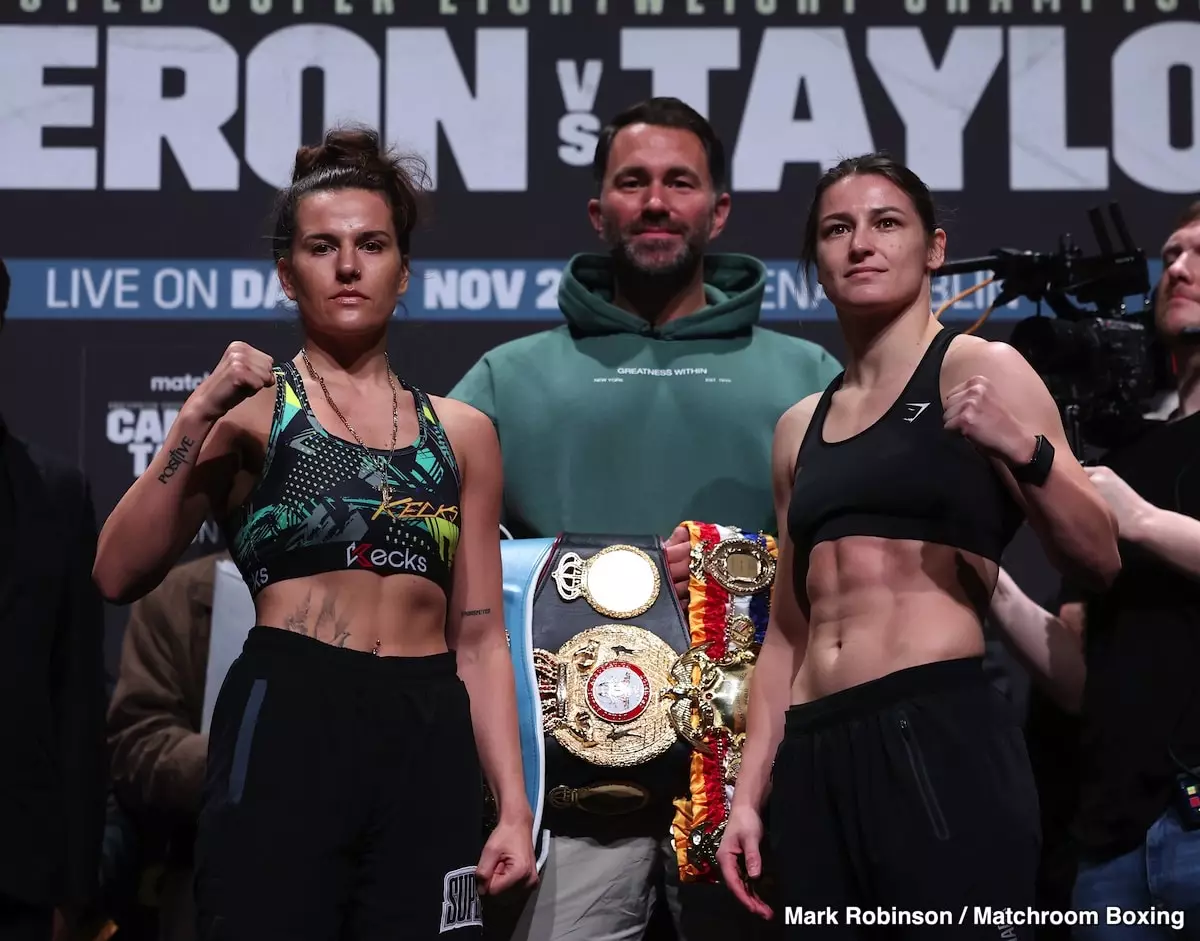 Chantelle Cameron vs. Katie Taylor Trilogy Fight Update