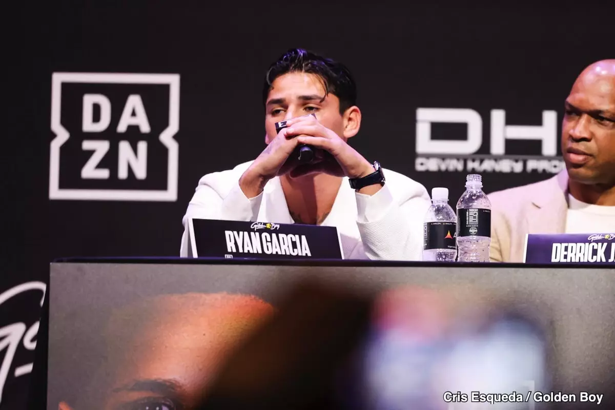 The Controversy Surrounding Ryan Garcia’s Mental Health Before His Fight Against Devin Haney