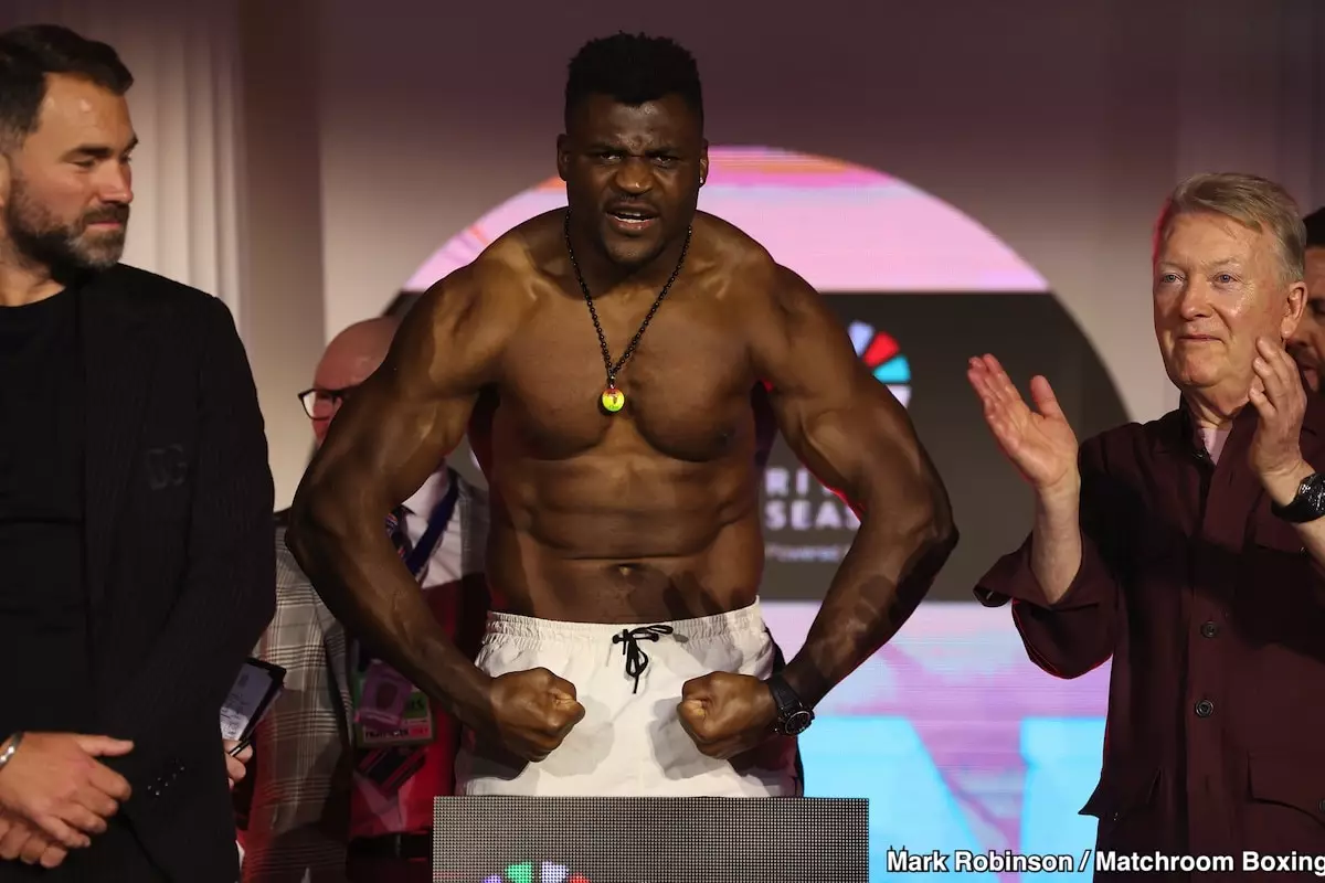 Francis Ngannou Open to Fighting Deontay Wilder: A Battle of Heavyweights