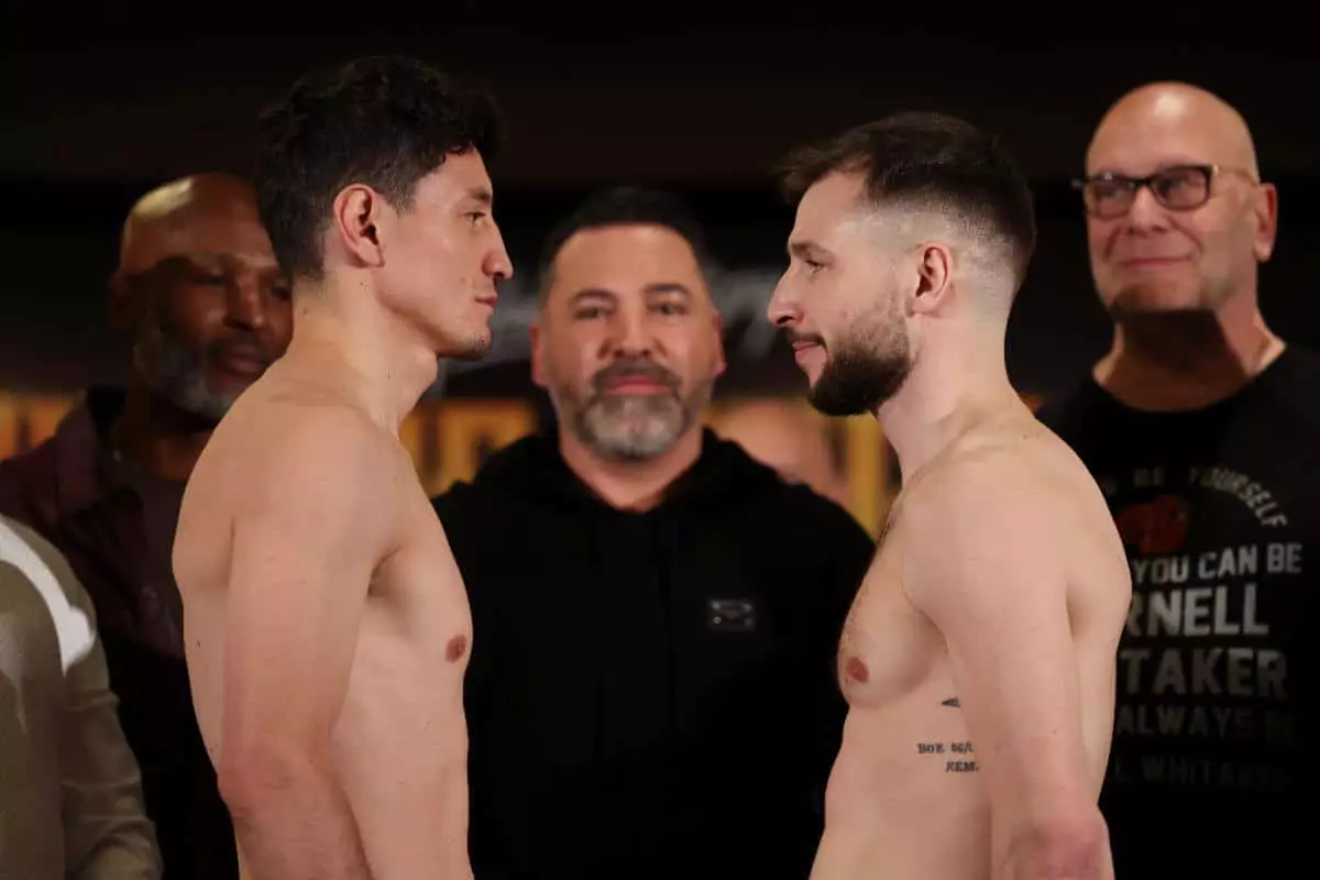 William Zepeda vs Maxi Hughes Weigh-In: What to Expect