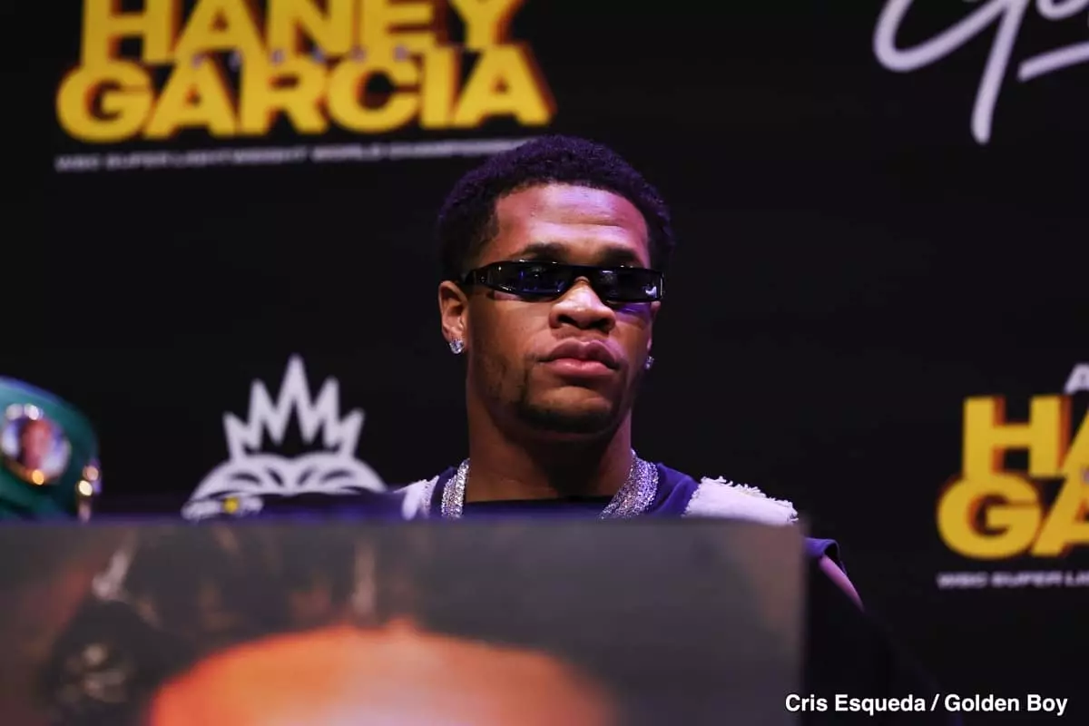 Shakur Stevenson Offers to Replace Ryan Garcia as Devin Haney’s Opponent