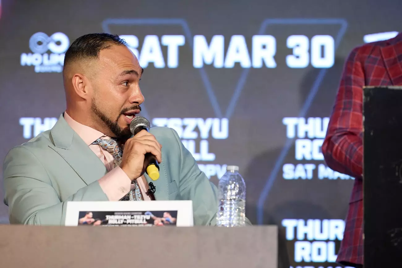 Keith Thurman Pulls Out of Fight Against Tim Tszyu Due to Bicep Injury