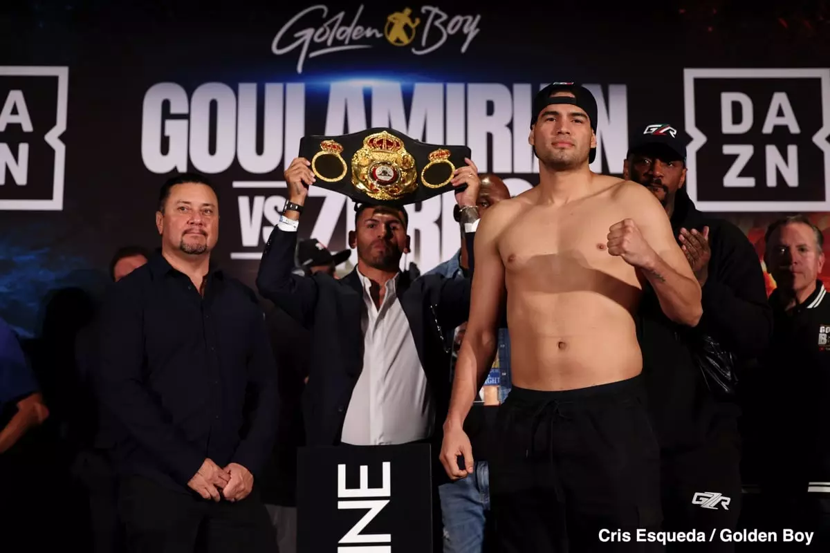 Cruiserweight Champion Gilberto Ramirez Dominates Arsen Goulamirian in Unanimous Decision Victory