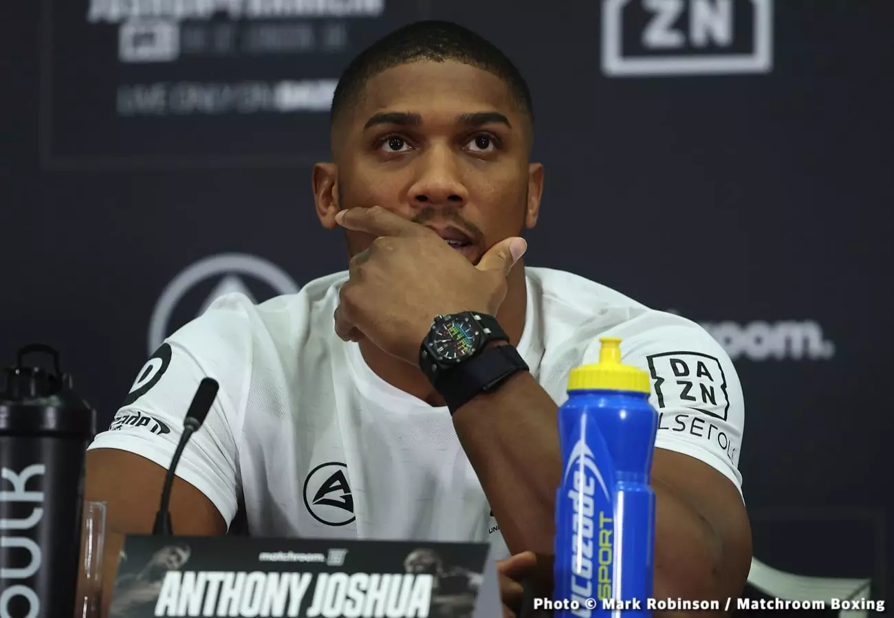 Anthony Joshua vs. Francis Ngannou: A Heavyweight Clash