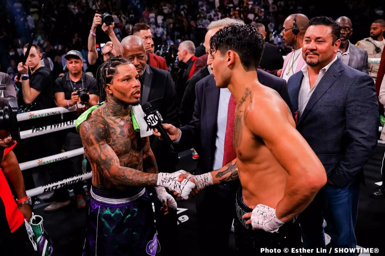 Ryan Garcia’s Predictions About Gervonta Davis’ Future Popularity