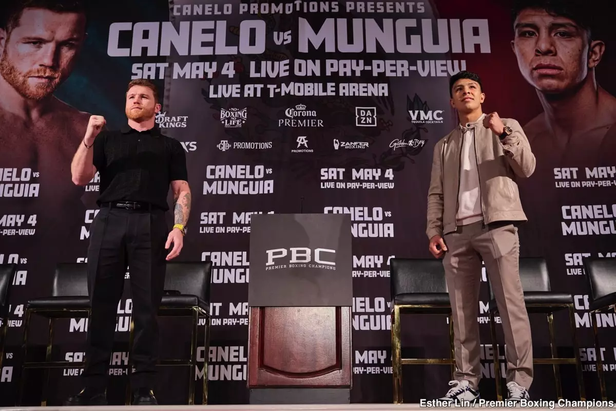 Canelo Alvarez vs Jaime Munguia: Is it a Cherry Pick?