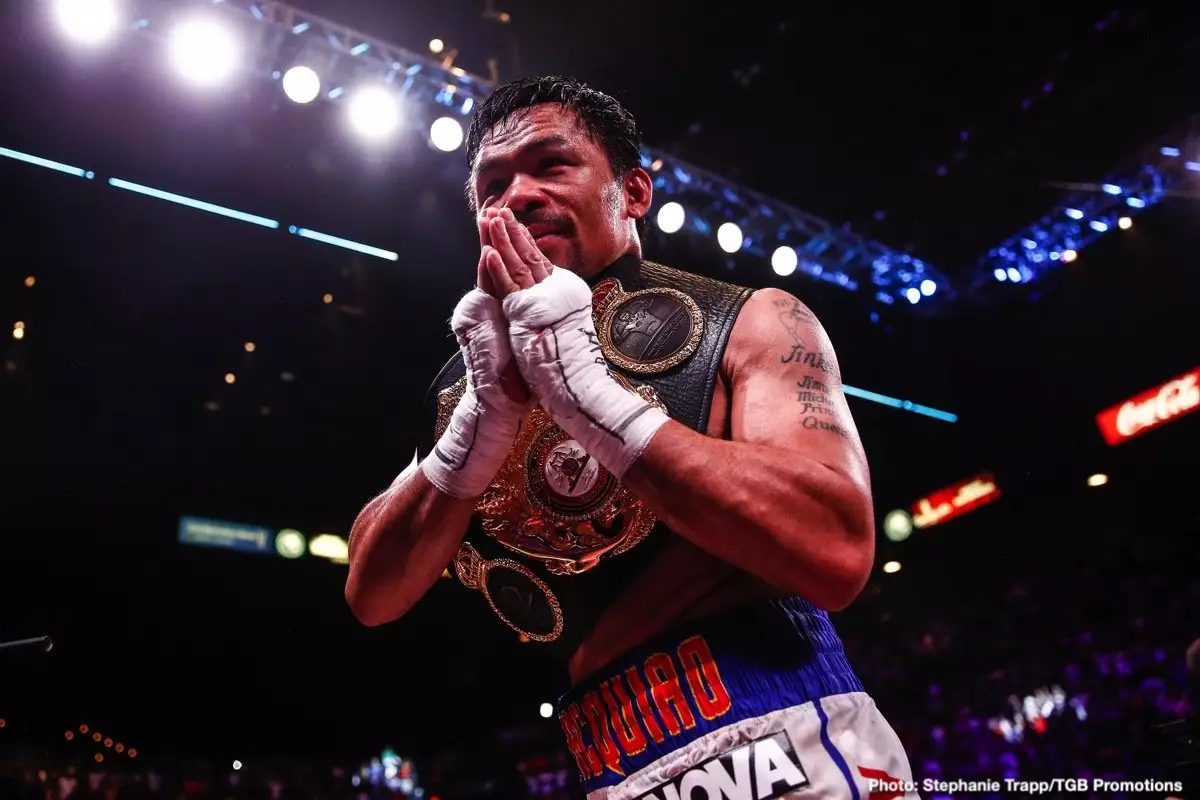 The Rise and Fall of Manny Pacquiao: A Reflection on May 2nd