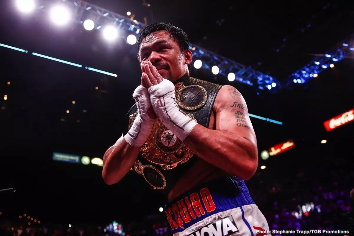 The Impact of Manny Pacquiao’s Greatest KO on May 2nd