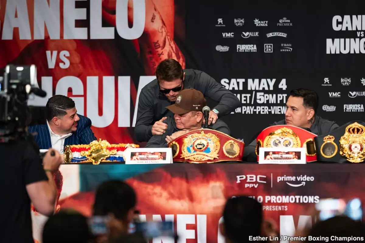The Battle Between Canelo Alvarez and Jaime Munguia: A Clash of Boxing Styles