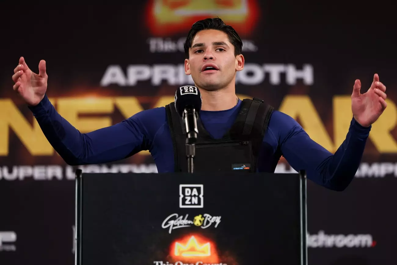 Ryan Garcia Predicts Easy Win Against Errol Spence