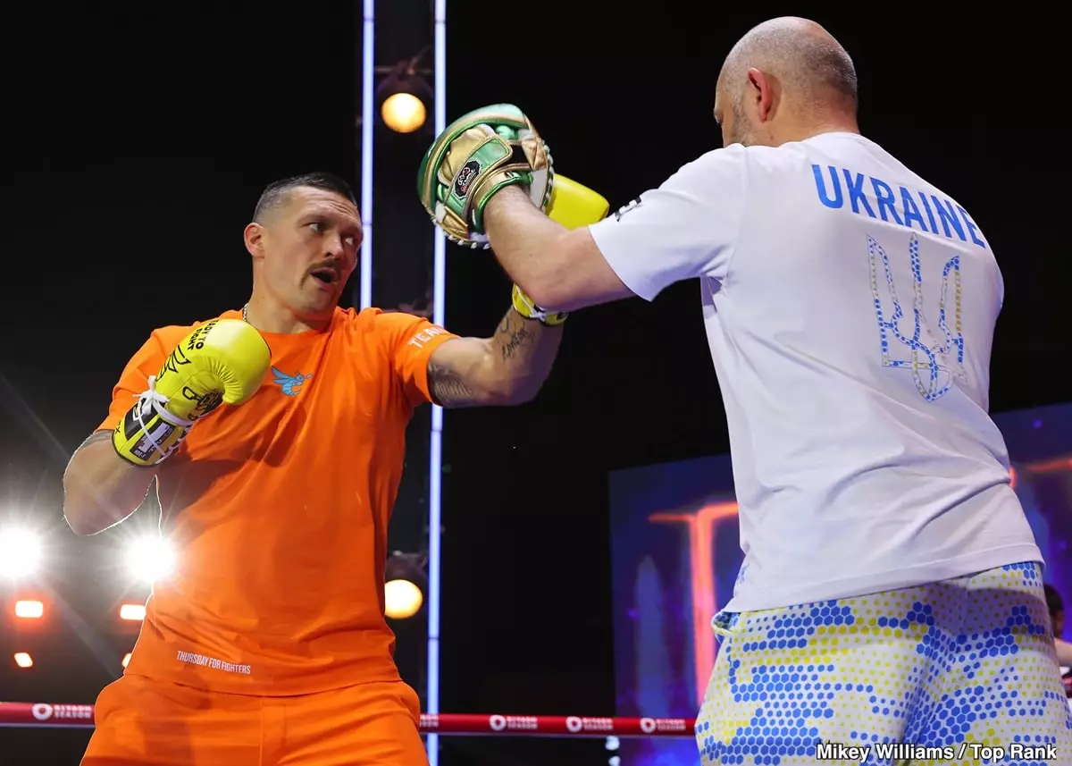 The Tactical Battle Between Tyson Fury and Oleksandr Usyk: A Closer Look