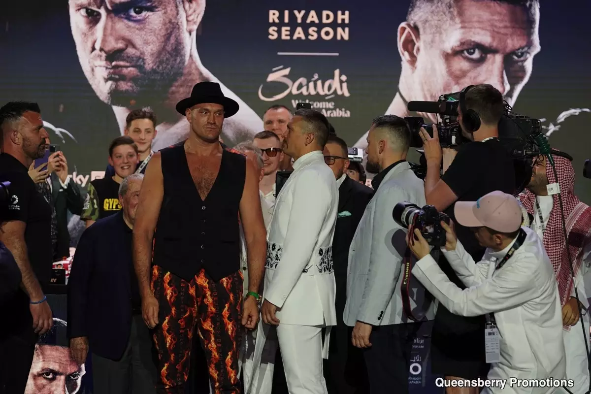 Tyson Fury vs. Oleksandr Usyk: A Historic Boxing Showdown