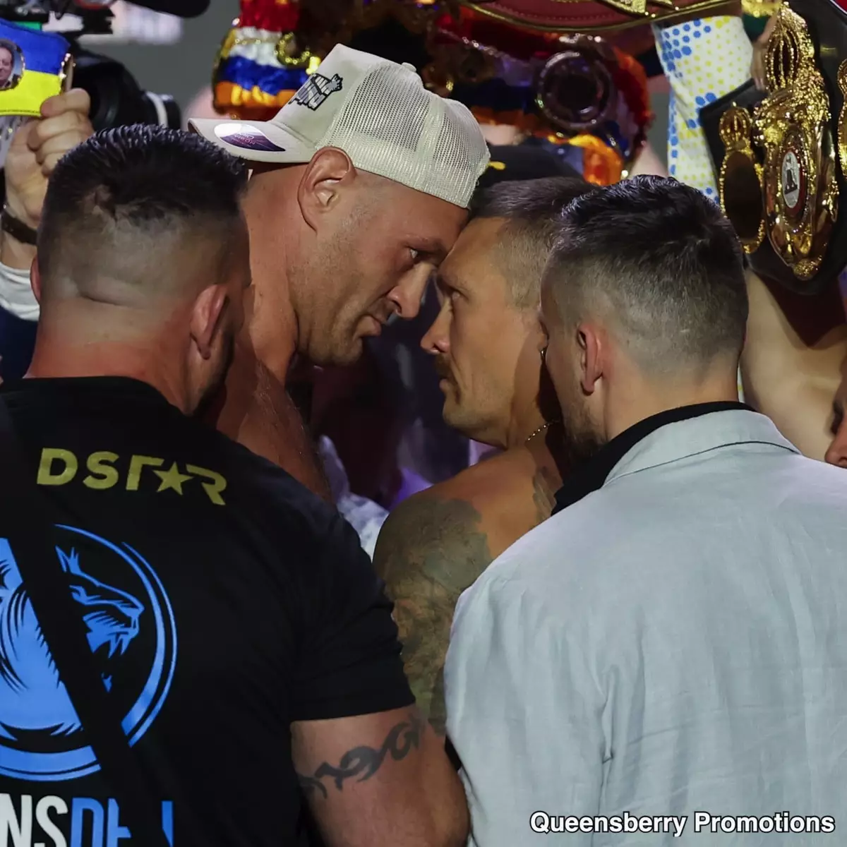 The Fearful Display of Tyson Fury vs. Oleksandr Usyk Weigh-In: An Analysis