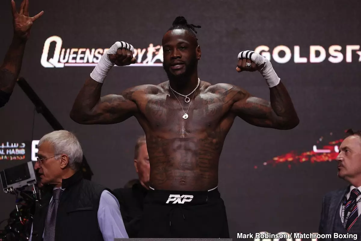 The Rise and Fall of Deontay Wilder: Can He Overcome His Struggles Against Zhilei Zhang?