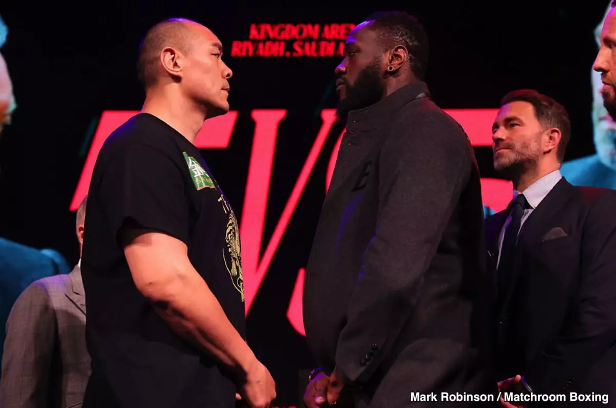 Zhilei Zhang’s Bold Prediction for Deontay Wilder Fight