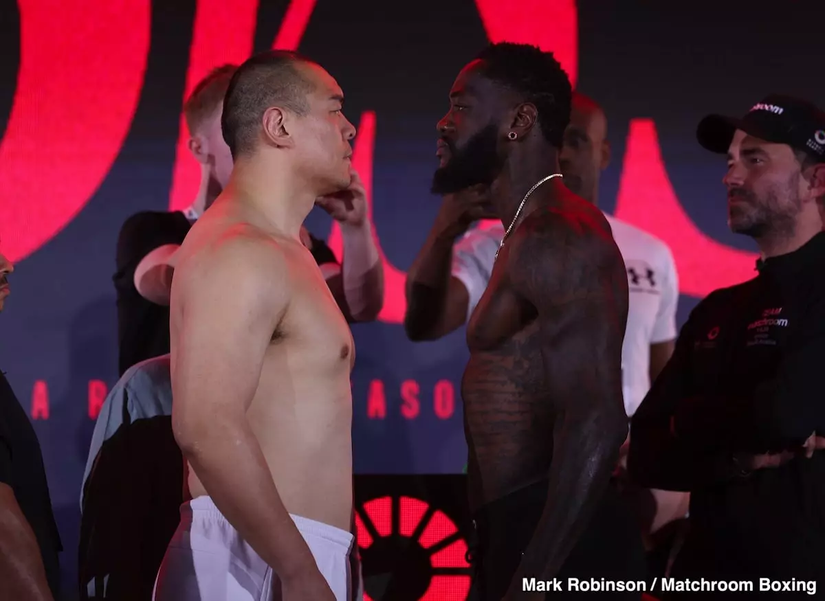 The Heavyweight Showdown: Wilder vs. Zhang Weigh-in Analysis