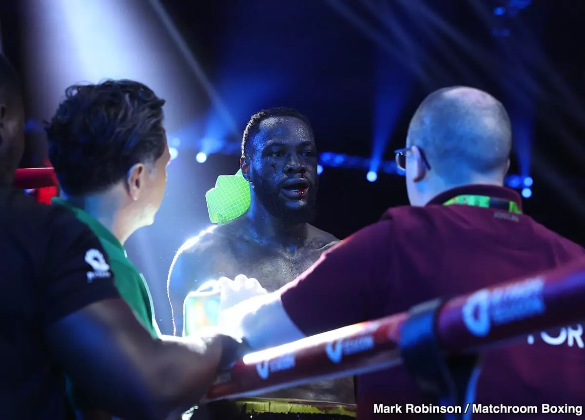 The End of Deontay Wilder’s Reign as Heavyweight Boxer