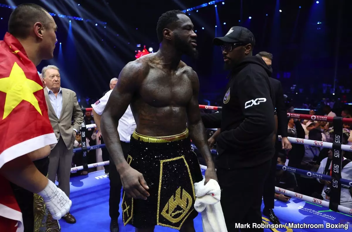 The Controversy Surrounding Deontay Wilder’s Retirement