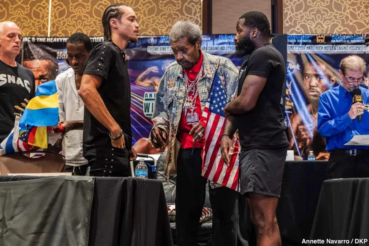 The Battle Ahead: Adrien Broner vs. Blair Cobbs Weigh-In