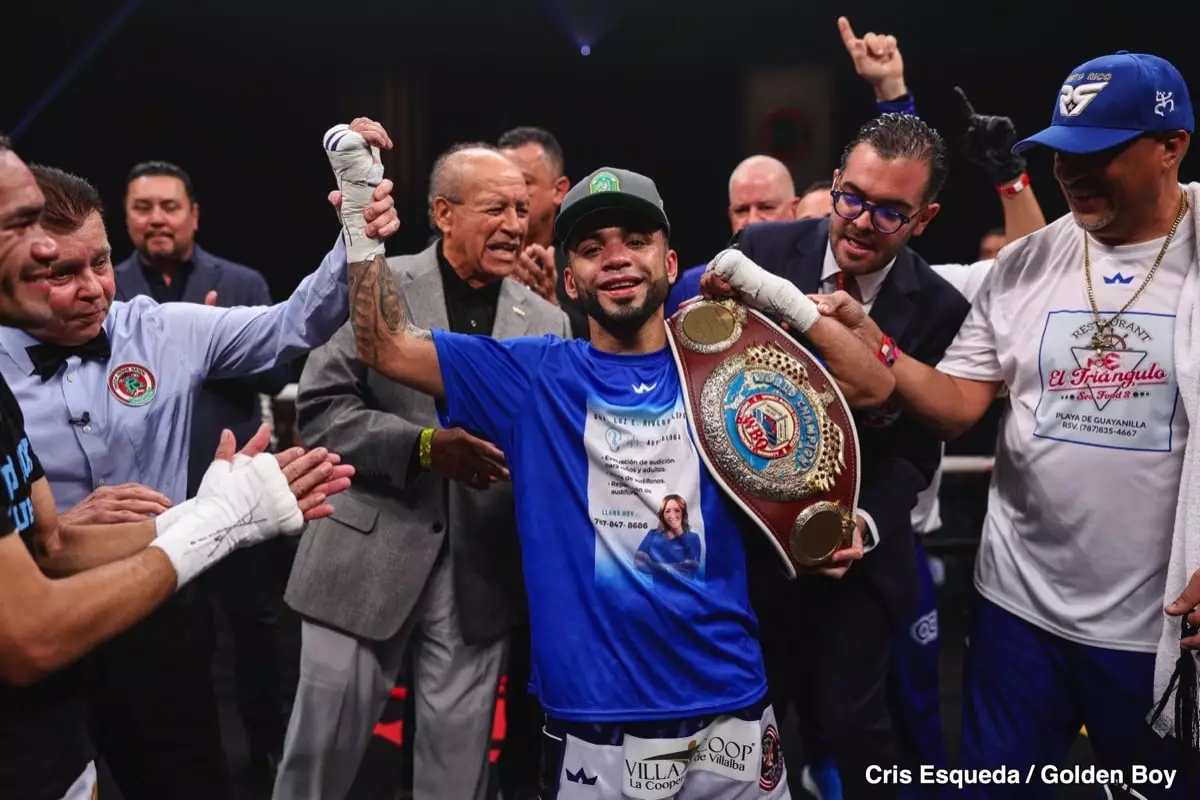 The Dominance of Oscar Collazo Over Gerardo Zapata