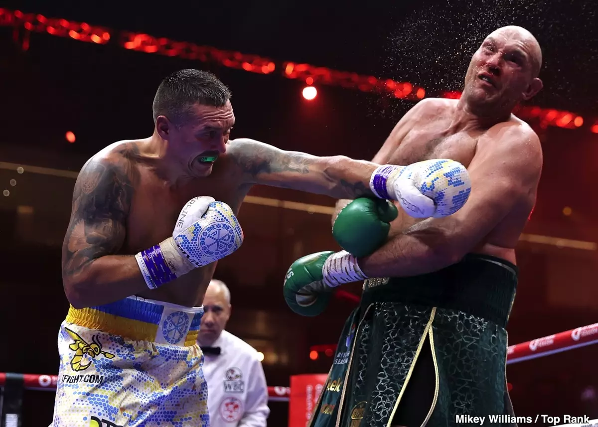 The Importance of Tyson Fury Avenging His Loss to Oleksandr Usyk