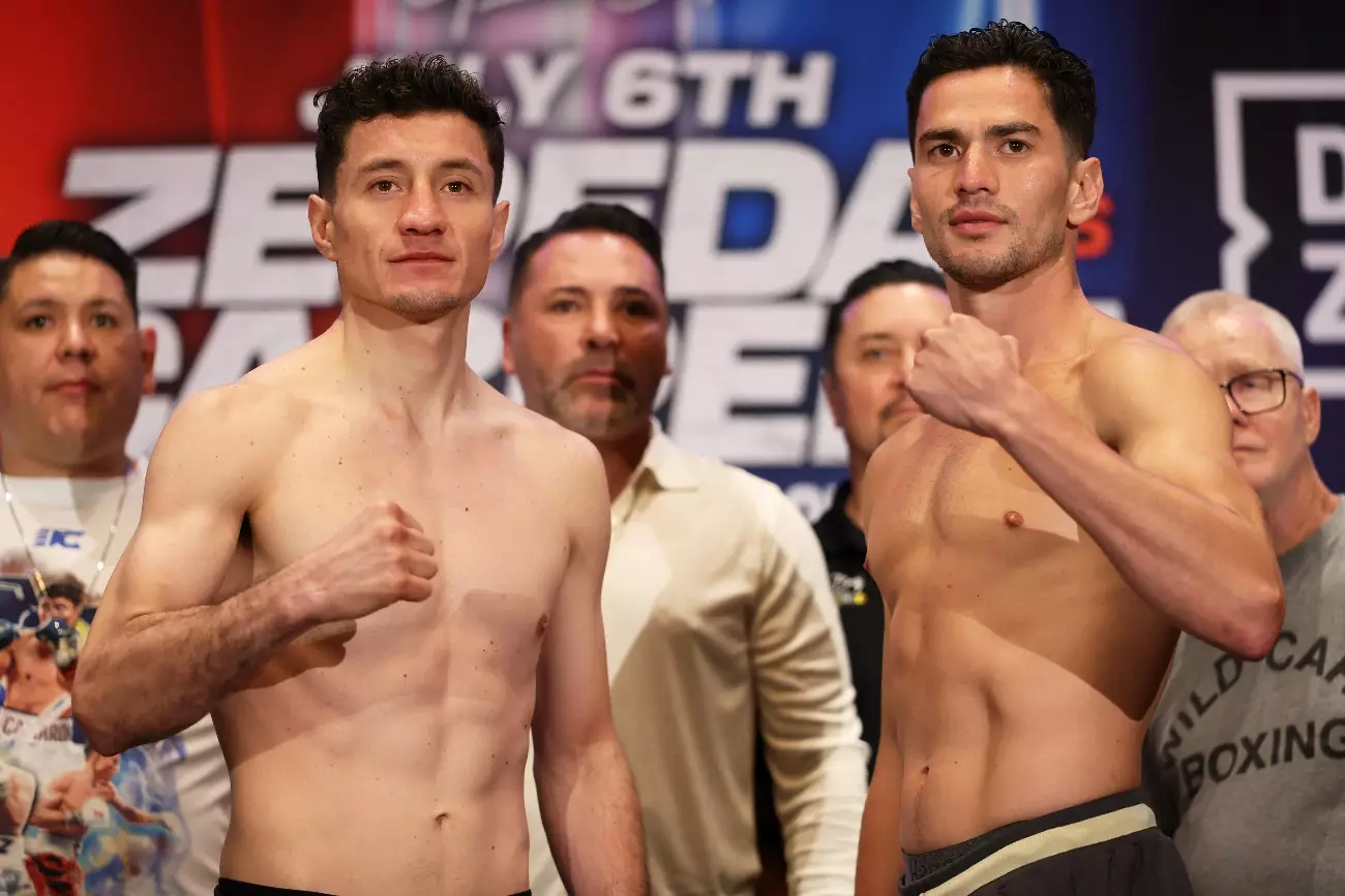 Breaking Down Lightweight Contenders William Zepeda and Giovanni Cabrera Weigh-In