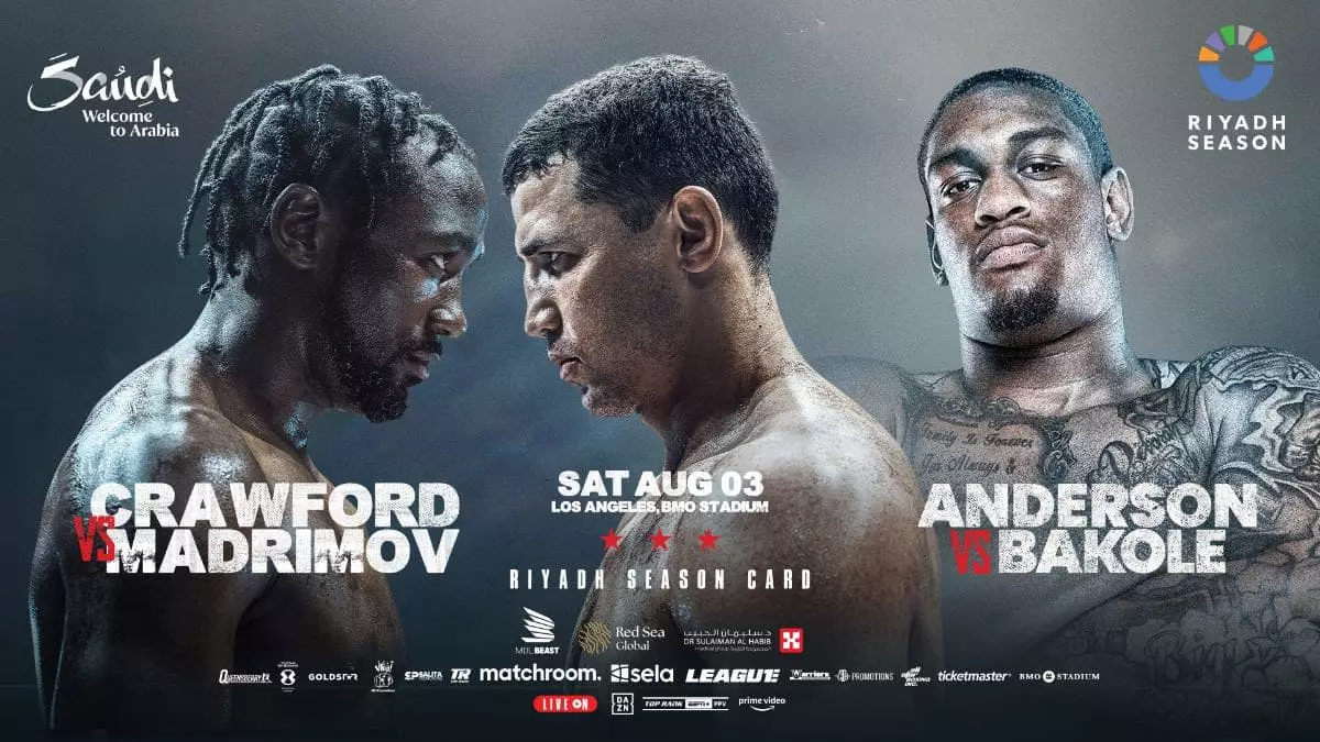 Exciting Undercard Announced for Crawford vs. Madrimov Event