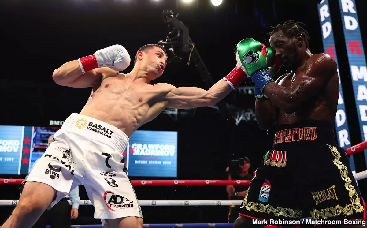 The Controversial Fight Between Terence Crawford and Israil Madrimov