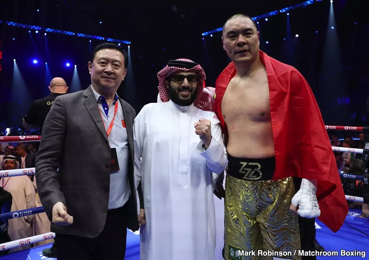 Challenges Ahead for Chinese Heavyweight Zhilei Zhang