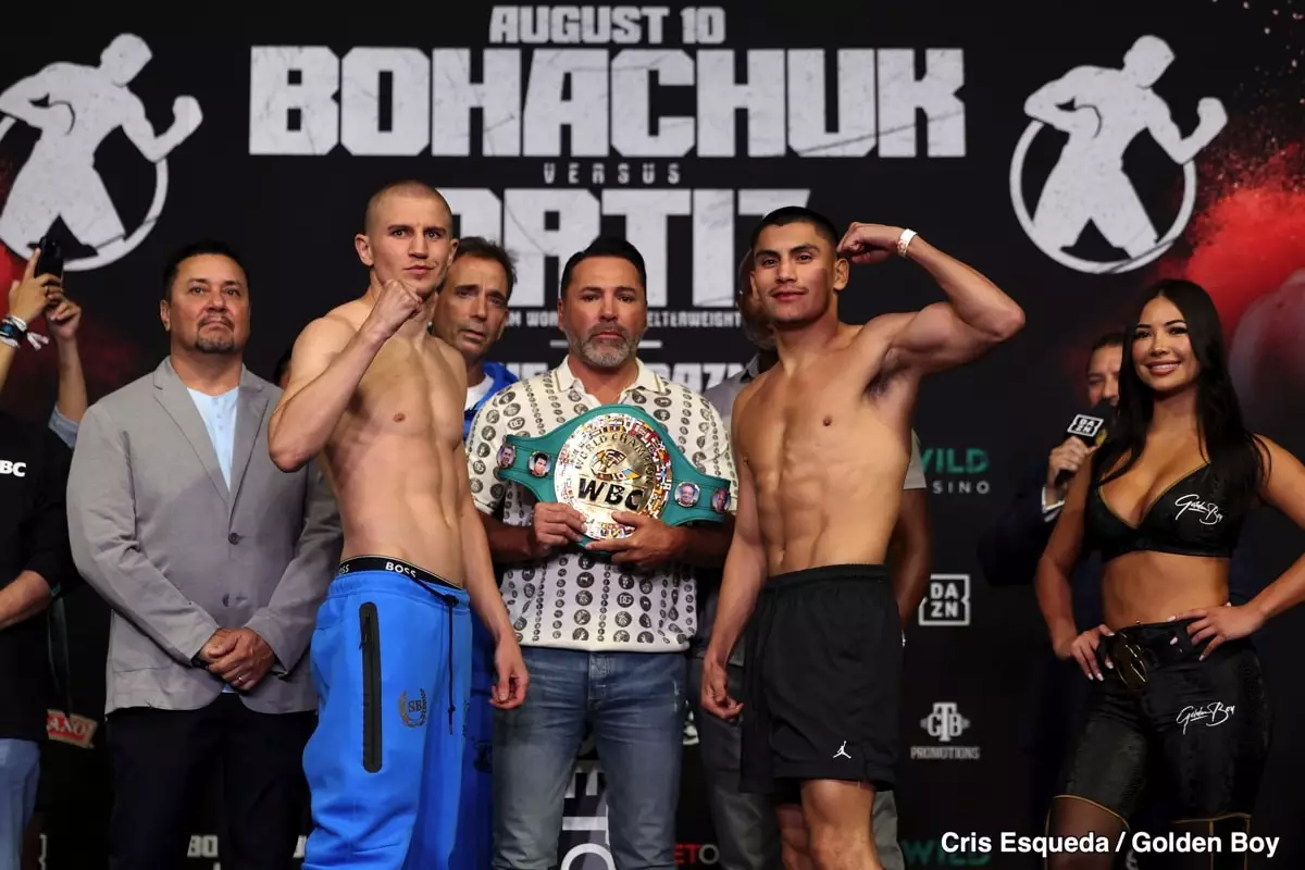 The Ultimate Test: Vergil Ortiz Jr. vs. Serhii Bohachuk