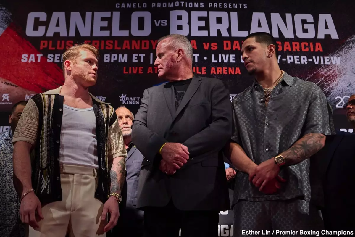 Canelo Alvarez Promises No Sympathy for Edgar Berlanga in Upcoming Match