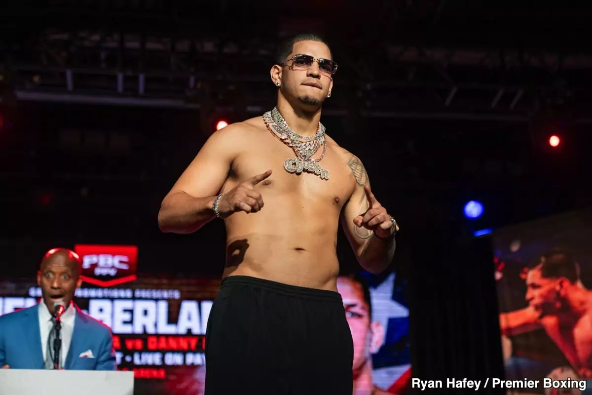 Edgar Berlanga Open to Fighting David Benavidez