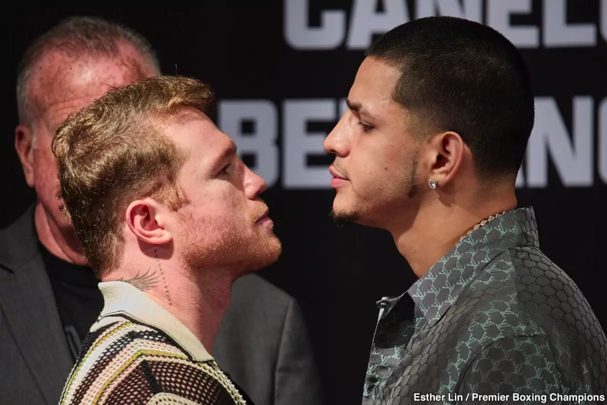 Canelo Alvarez Previews Fight Against Edgar Berlanga