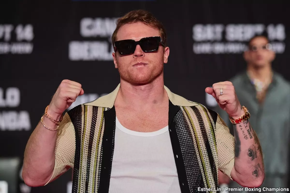 Canelo Alvarez vs Edgar Berlanga: War of Words and Experience on Display