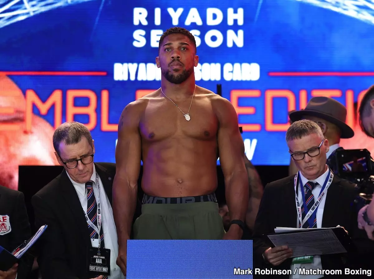 The Heavyweight Clash: Dubois vs. Joshua at Wembley Stadium