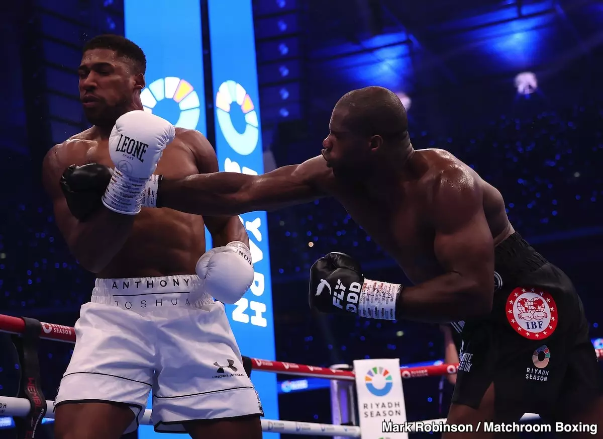 Shifting Sands in Heavyweight Boxing: Daniel Dubois’ Rise and the New Rankings