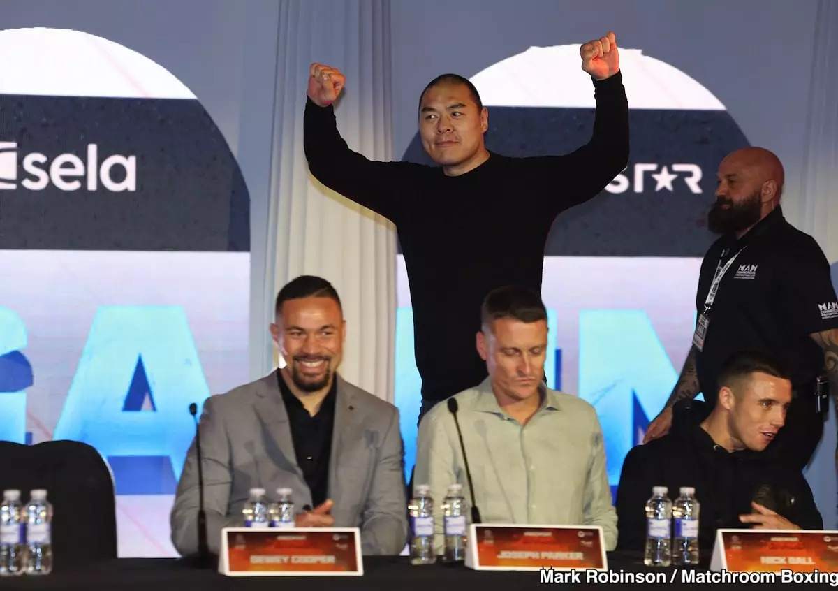 The Anticipation Builds: Joseph Parker vs. Daniel Dubois Showdown