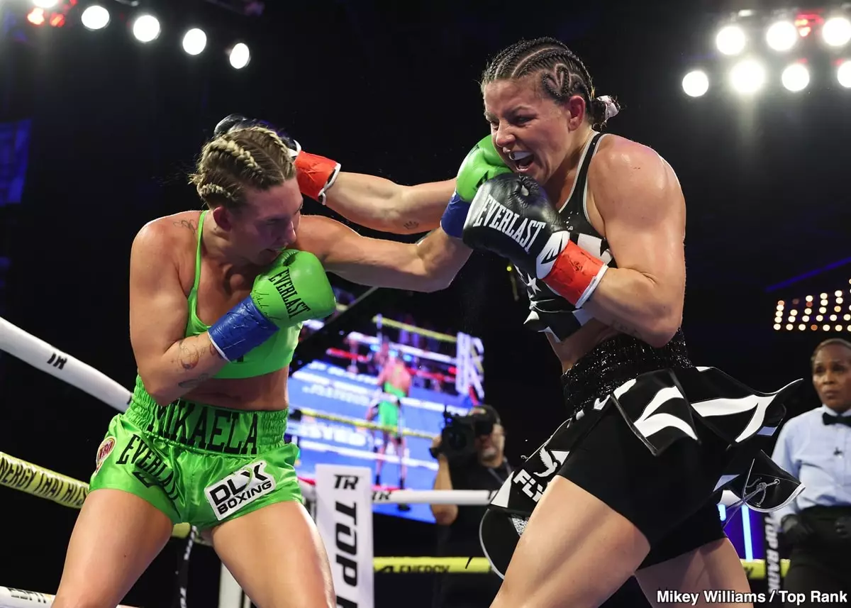 Mikaela Mayer’s Strategic Victory Over Sandy Ryan: A Fight Analysis