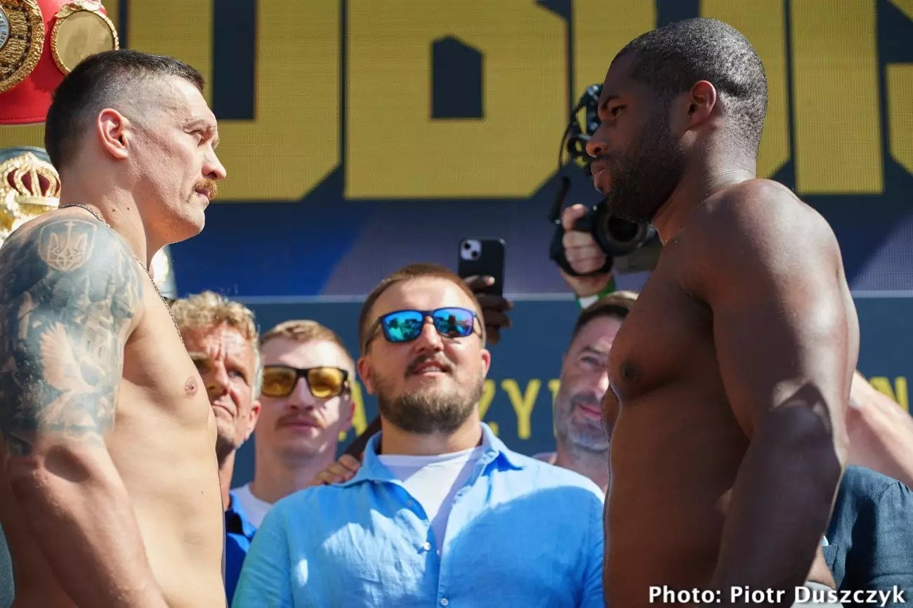 The Heavyweight Redemption: Dubois vs. Usyk II – A Clash of Wills