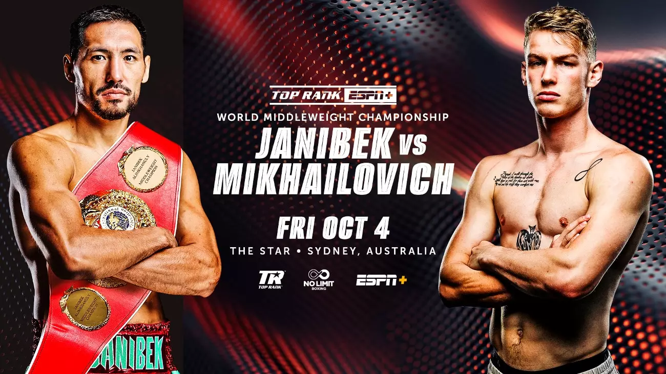 The High Stakes of Janibek Alimkhanuly’s Title Defense Against Andrei Mikhailovich