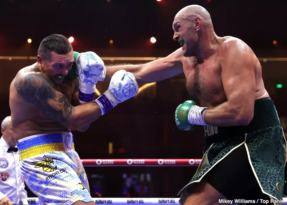 The Crucial Rematch: Tyson Fury vs. Oleksandr Usyk Analysis