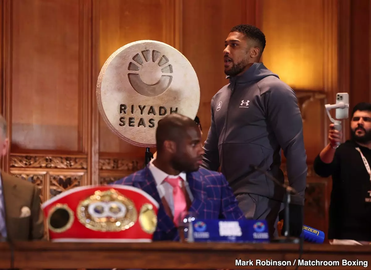 The Uncertainty Surrounding Anthony Joshua’s Next Move: A Heavyweight Dilemma