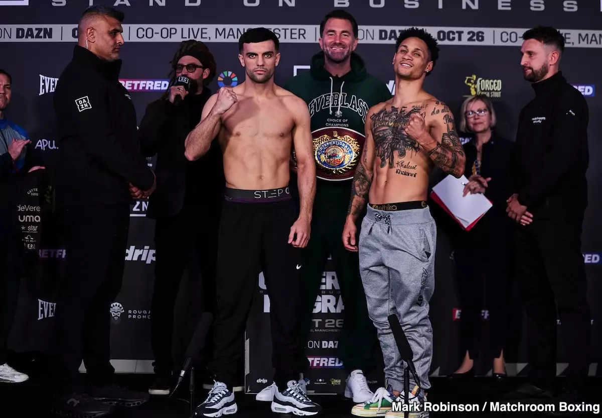 High-Stakes Showdown at Co-op Live Arena: Catterall vs. Prograis