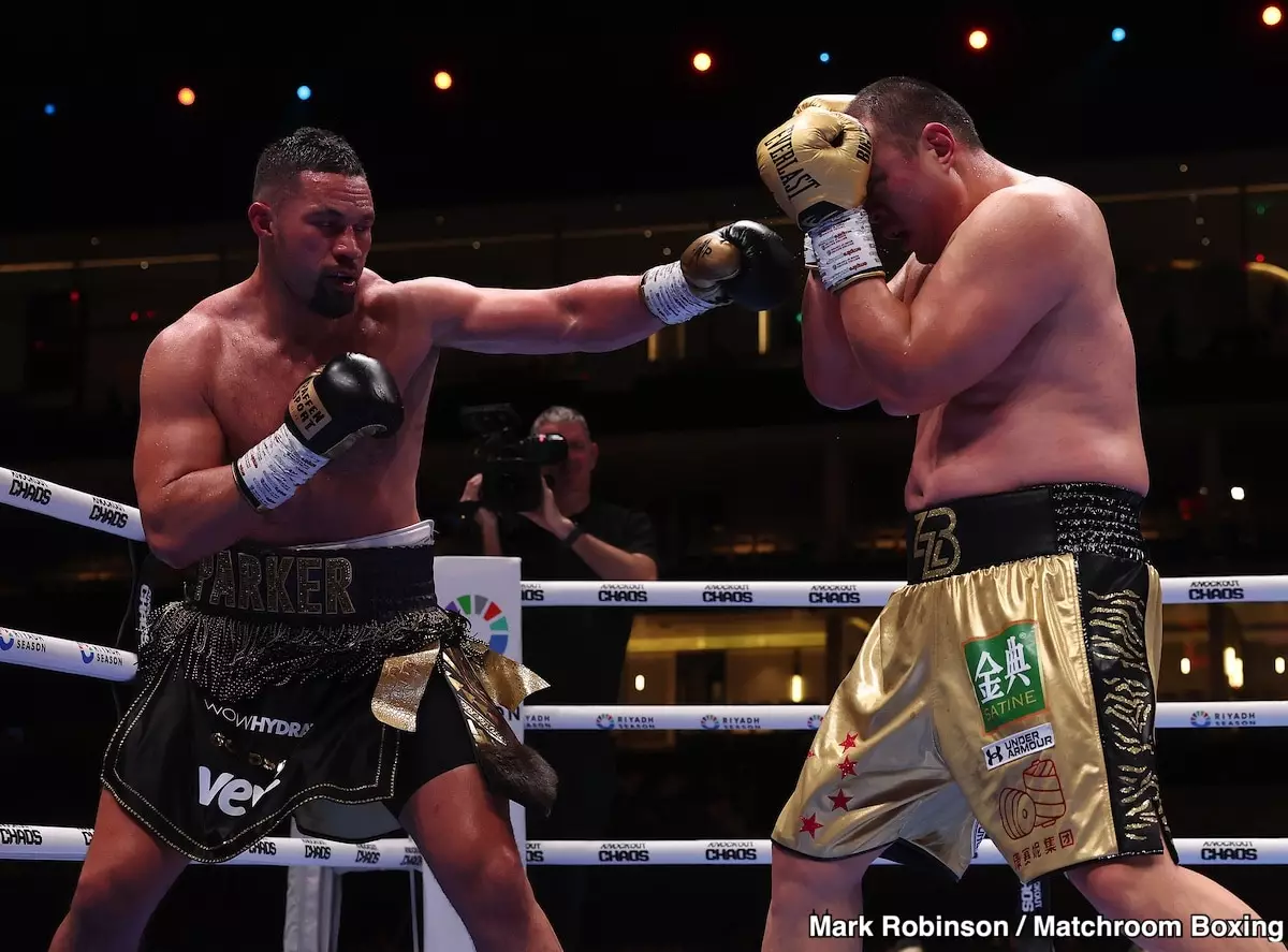 Joseph Parker Eyes IBF Title Shot Against Daniel Dubois