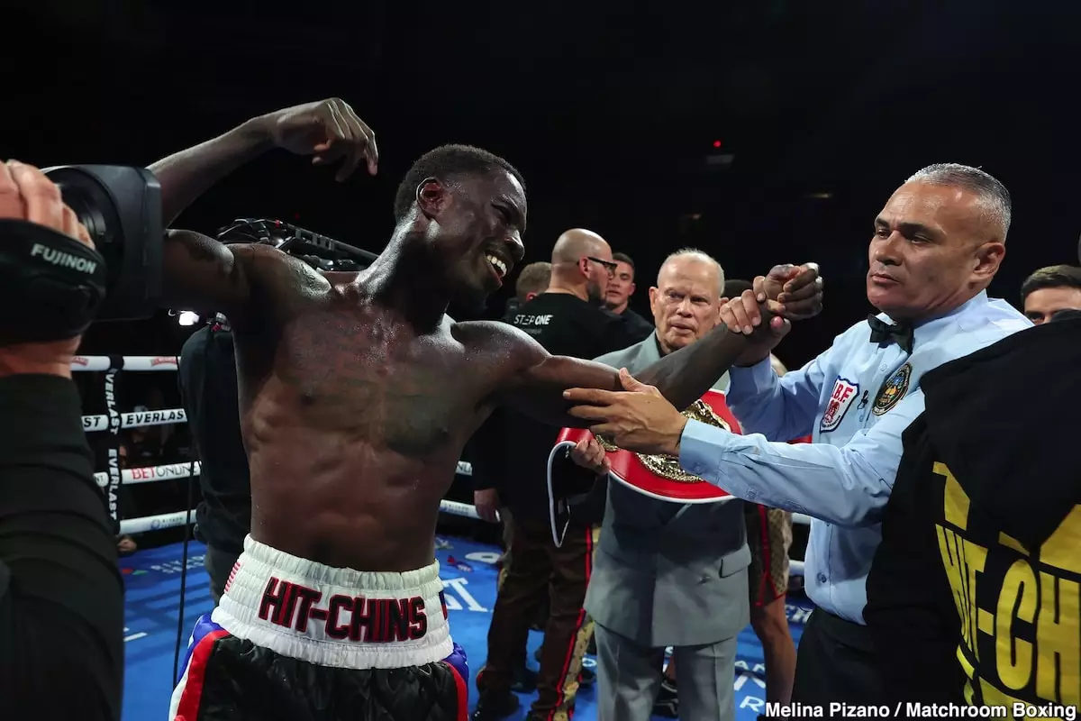 Richardson Hitchins: The New IBF Champion Navigating the Challenges of Fights