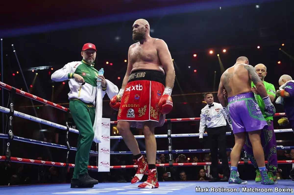 Tyson Fury: A Detour from Reality After Defeat