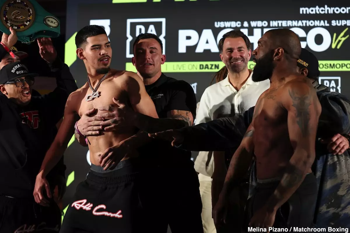 Showdown in Sin City: Pacheco vs. Nelson Set to Electrify the Ring