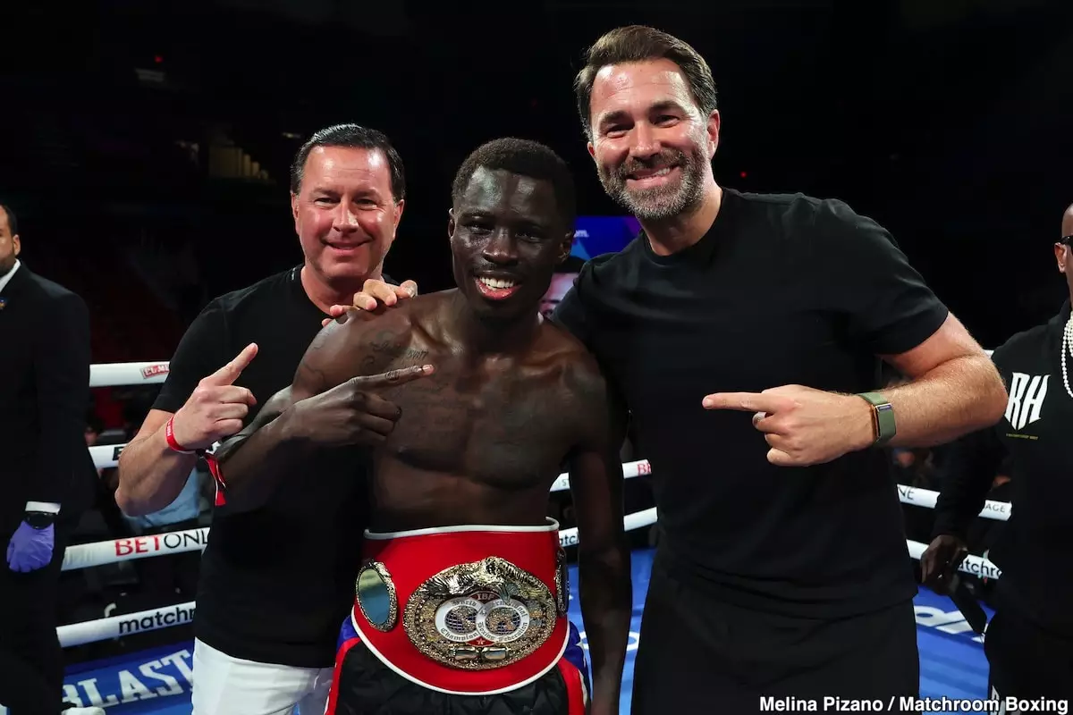 The Rising Contender: Richardson Hitchins Eyes a Showdown with Teofimo Lopez