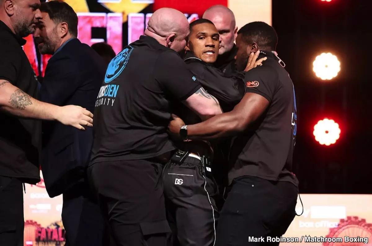 The Egg Incident: Analyzing the Fallout from Eubank and Benn’s Press Conference Clash