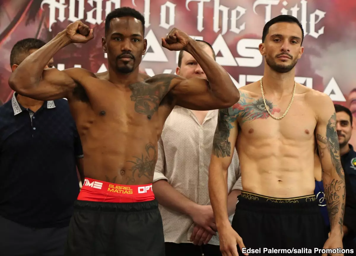 High Stakes in Puerto Rico: Matias and Valenzuela Prepare for Title Eliminator Showdown